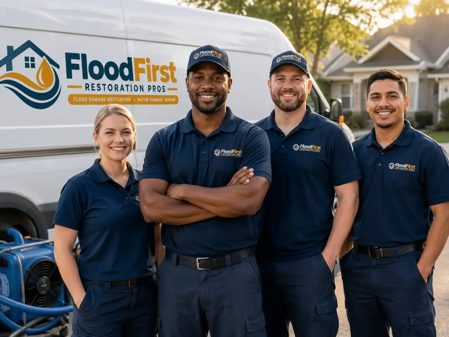 Flood Damage Restoration company in Ramey, PA